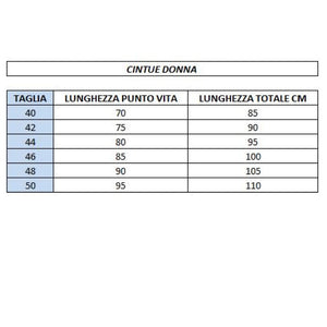 Cintura donna